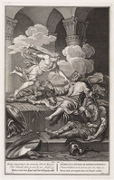 KG 12256
<br/>
Petrus in de gevangenis door een Engel verlost.
<br/>
<em>Mulder, Joseph (1659/60-na 1718)</em>